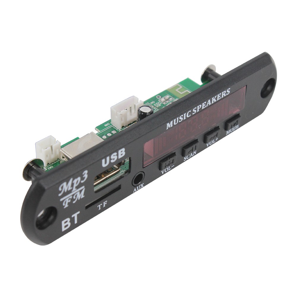 modul Mp3 Kit Modul Bluetooth 5.0 USB AUX Fm Ridio 12V Original VTF-108BT VIRE bisa COD