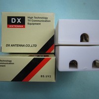 Splitter TV DX 2 Way Pembagi Arah Cabang Antena Antenna TV Televisi Switcher 2 Jalur DX-2 Pemasangan Mudah