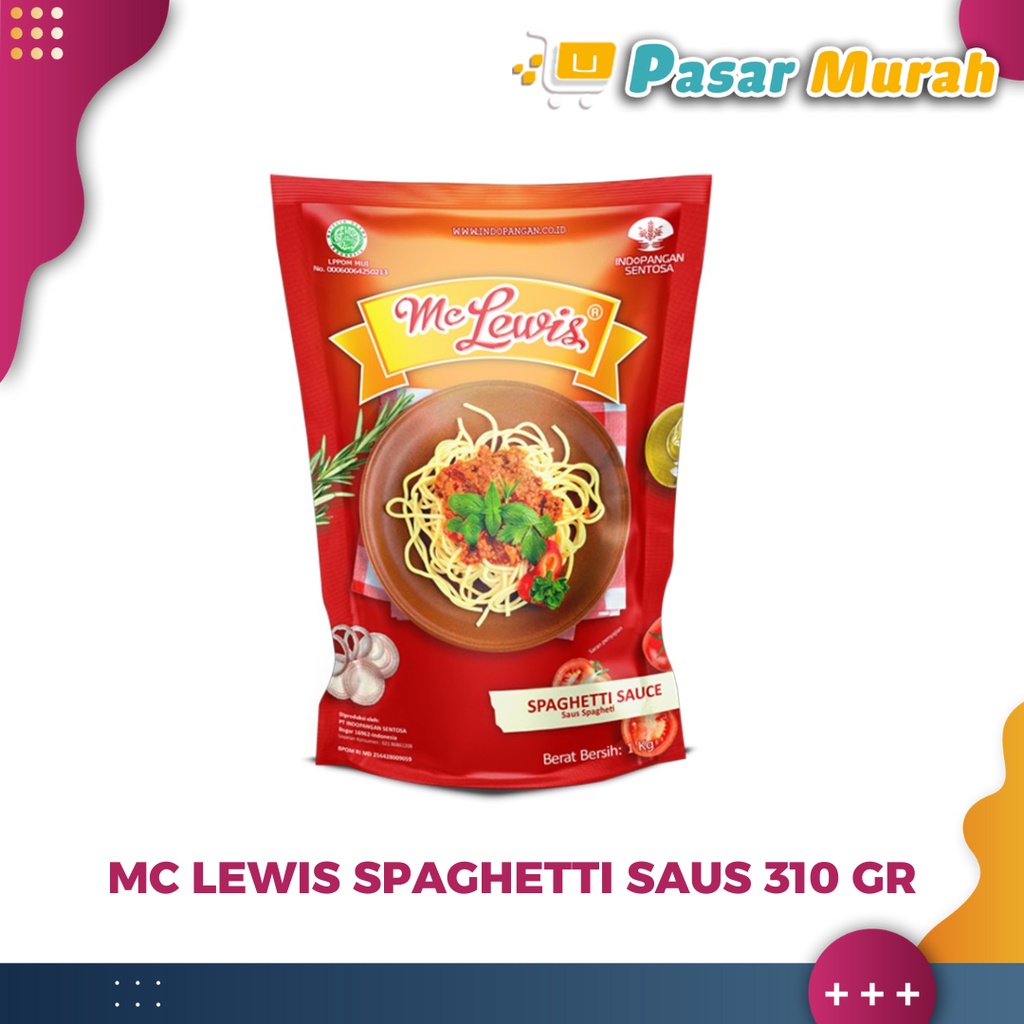 

Mc Lewis Spaghetti Sauce 310 Gram