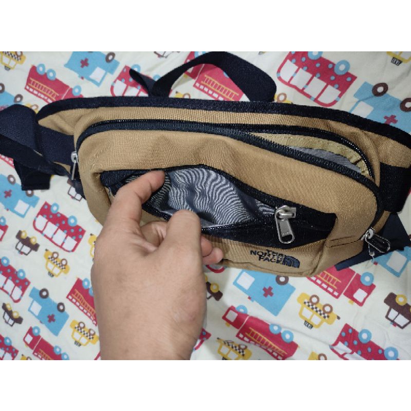 tas waistbag The north face 100% asli original baru