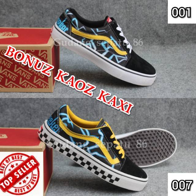 BIGPROMO!!!Sepatu VANS Pria Murah Santai Gaya Wafle DT IFC MOTIF SK8 HIGH TERBARU WAFFLE DT ICC IFF