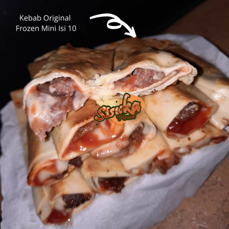 

Kebab Original Frozen Mini isi 10 / Kebab frozen / frozen food / kebab mini