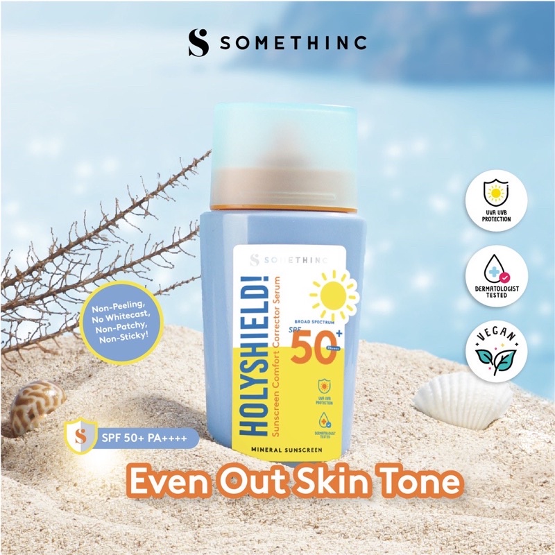 SOMETHINC Holyshield! Sunscreen Comfort Corrector Serum SPF 50+ PA++++