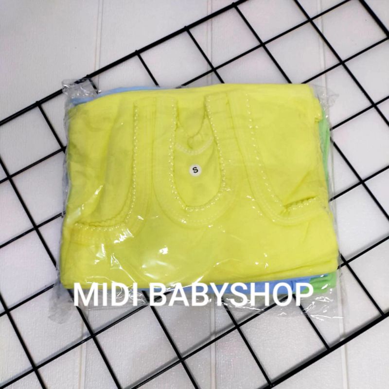 Singlet Bayi / Kaos dalam anak polos rainbow Midi Baby