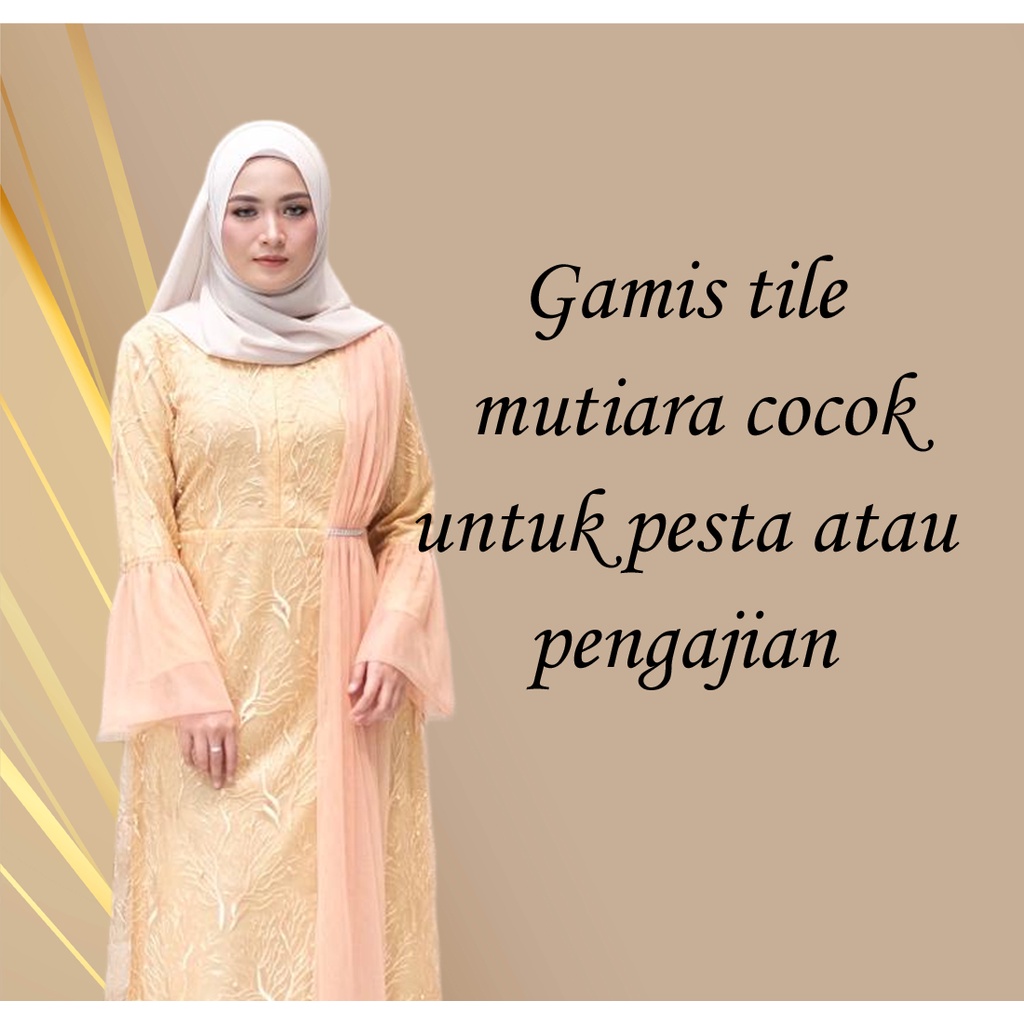 Gamis tile terbaru citra kirana