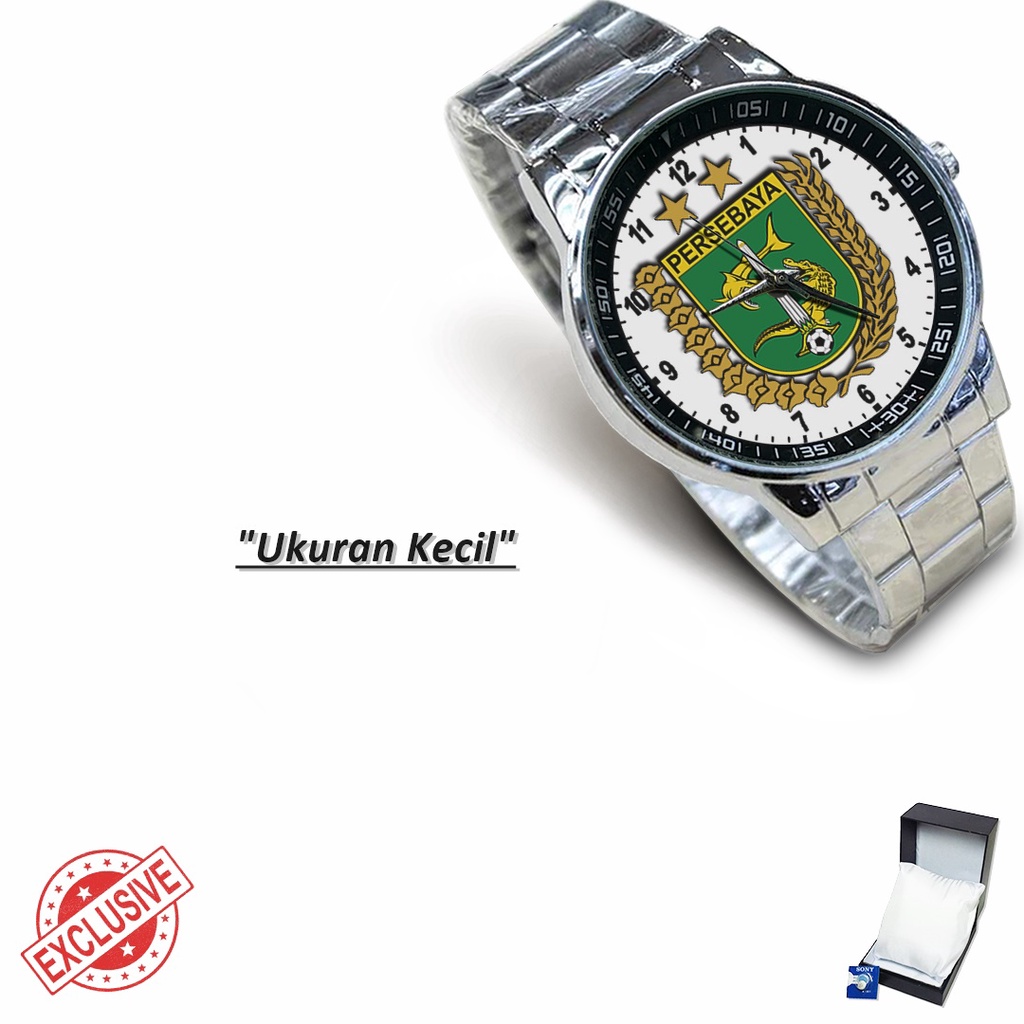 Jam Tangan Rantai Couple PERSEBAYA SURABAYA 03 (Awesome)