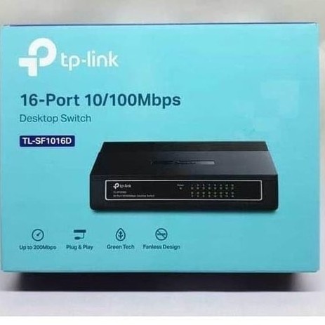 TPlink SWITCH HUB 16 Port BIASA