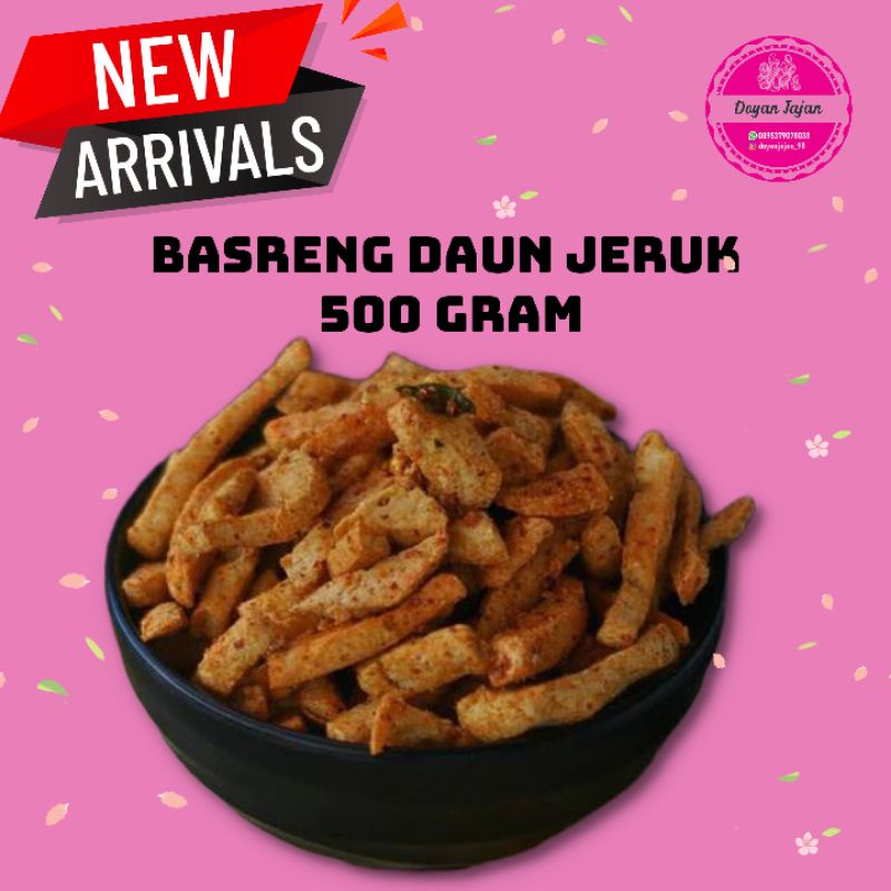 

BASRENG PEDAS DAUN JERUK 500 GRAM / BASRENG DAUN JERUK / BAKSO GORENG / BASO GORENG / BASRENG STIK / BASRENG KILOAN