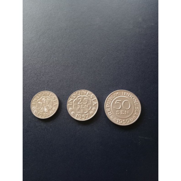 set koin Indonesia 3 keping