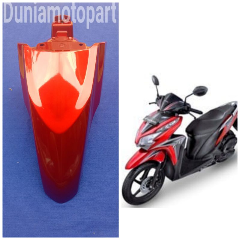 Spakbor slebor depan Vario 125 old lama KZR merah
