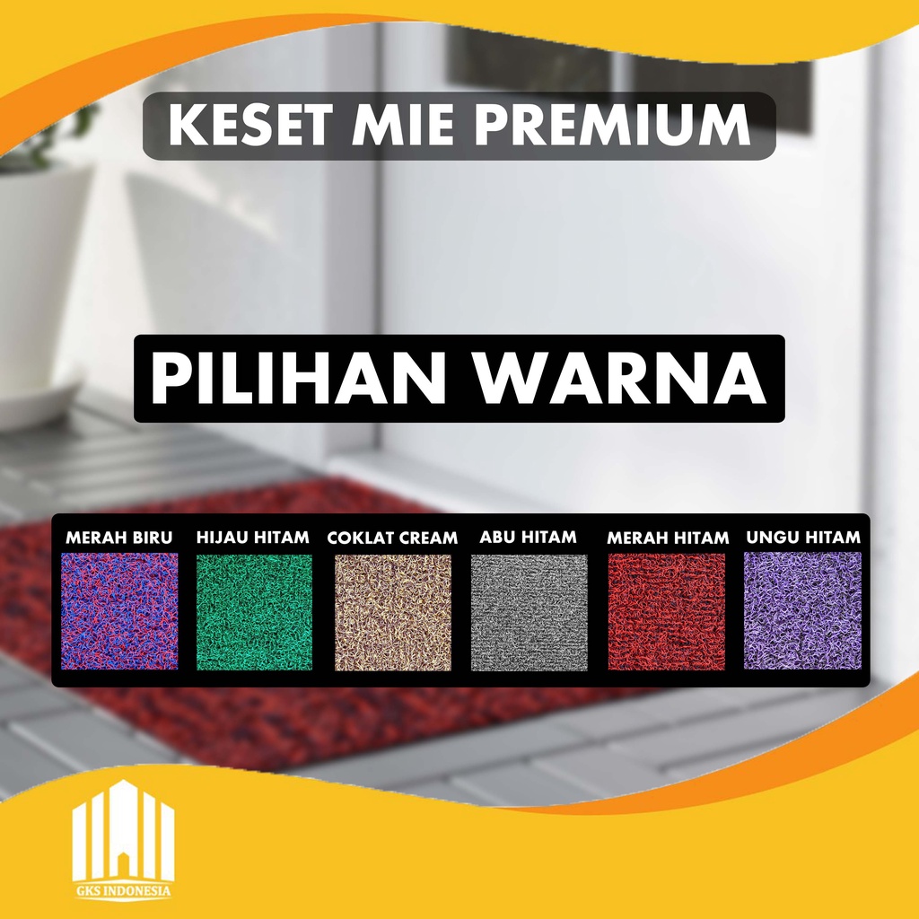 KESET KAKI PREMIUM ANTI SLIP BAHAN MIE / BIHUN UK. 60 X 40 CM