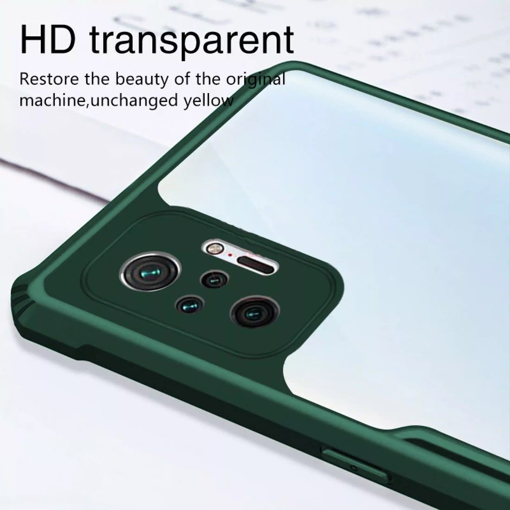 [COD Ready Stock] Casing Xiaomi POCO X3 GT M3 Pro X3 NFCF3 Mi 11 Lite 10T Redmi10 9A 9T Redmi8A Case Hard Air Bag Protection Slim Crystal Clear Cover BY