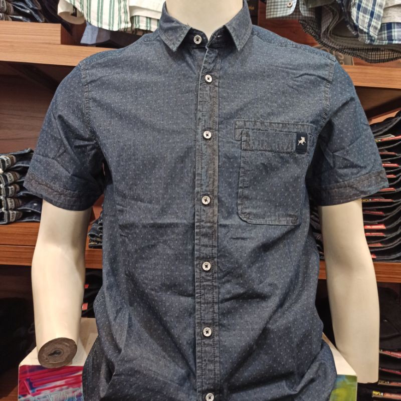 LOIS ORIGINAL kemeja pria lengan pendek