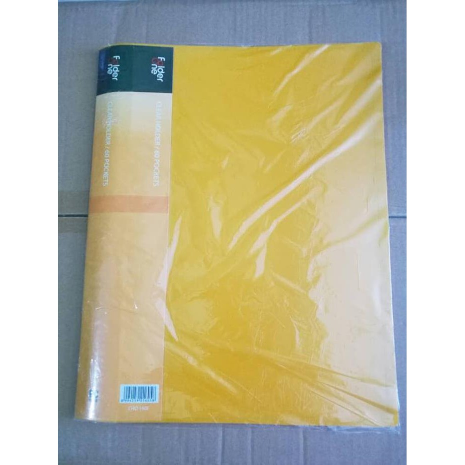 

Clear Holder 60 Lembar Folio F4 Folder One / Map Document Plastik