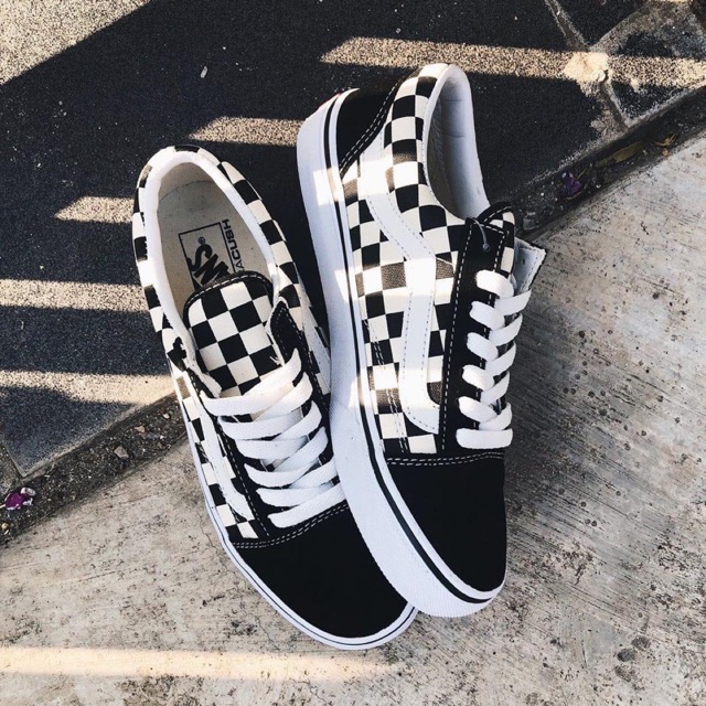 VANS OLD SKOOL DX V36CL+ BLK/WHT CHECK
