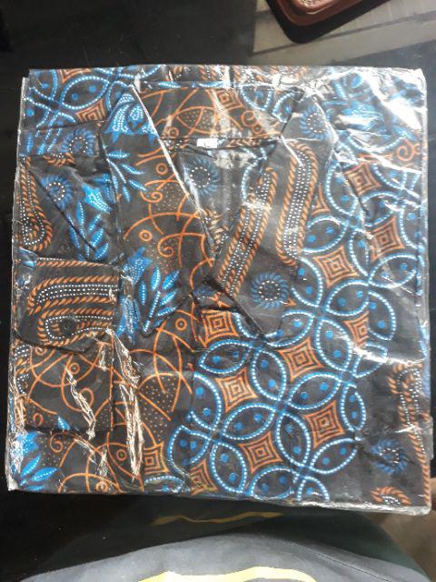 Kemeja Batik Kawong Blue