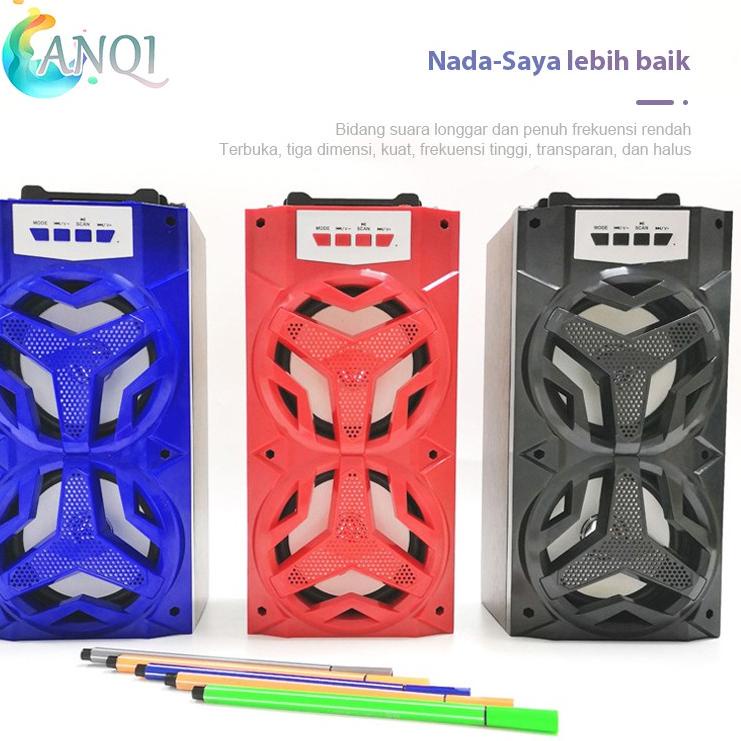 ◘ ANQI SHOP Speaker Bluetooth Super Bass Wireless Speaker SX-Y-2005 ➾