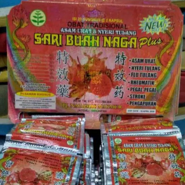JAMU SARI BUAH NAGA ASLI
