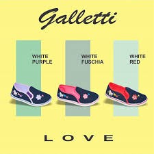 FLASH SALE - GALLETI LOVE 22-29 SEPATU SEKOLAH SLIP ON HITAM SEPATU ANAK PEREMPUAN CANTIK