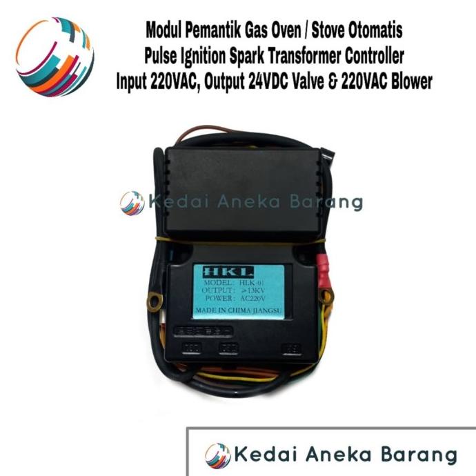 Modul Pemantik Gas Oven Pulse Ignition Transformer Controller Otomatis