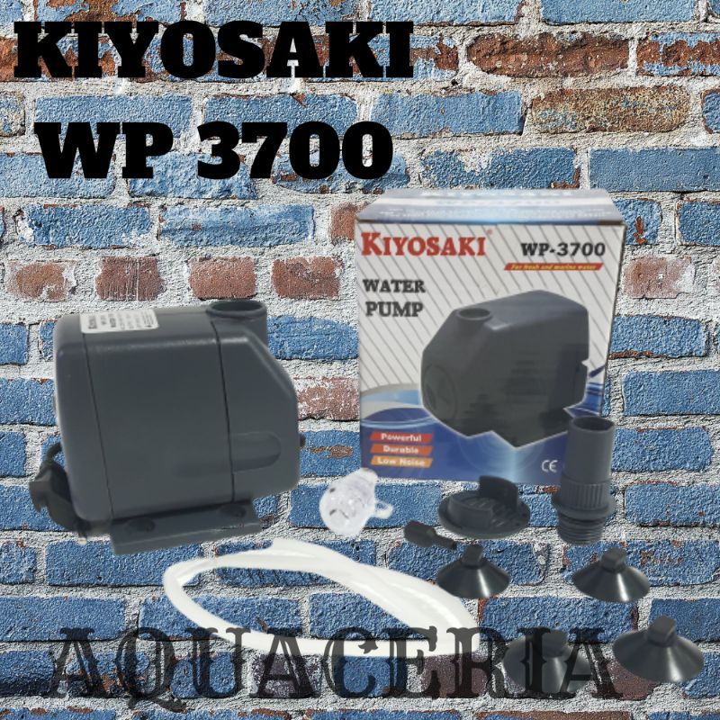 pompa celup kiyosaki wp 3700 power head aquarium/kolam