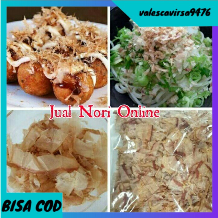 

⭐BISA COD⭐ Katsuobushi Lokal Halus @500gram, ikan cakalang serut taburan takoyaki