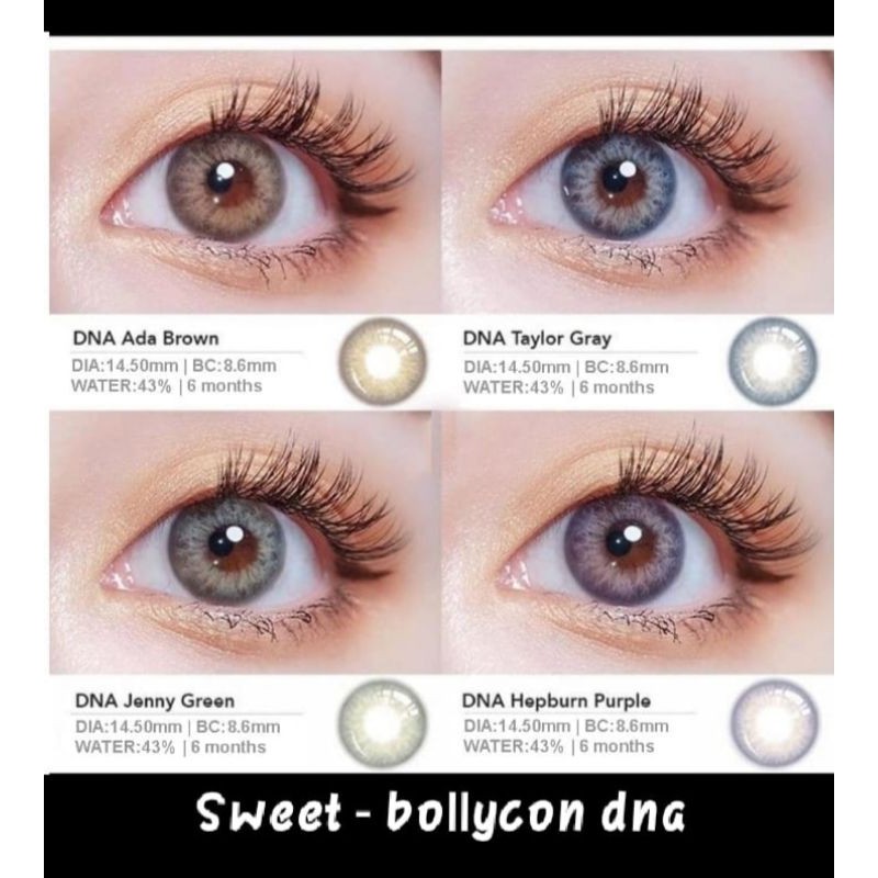 SOFTLENS SWEET BOLLYCON DNA 14.5MM ( NORMAL )