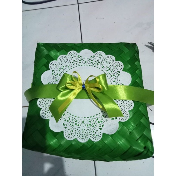 

[ Halodul ] Besek Warna pita ukuran 20x20