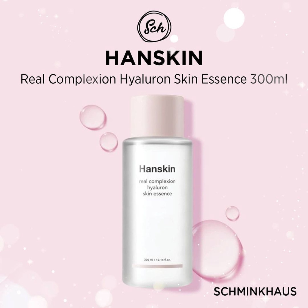 [BPOM] HANSKIN Real Complexion Hyaluron Skin Essence ( 300ml / 150ml )