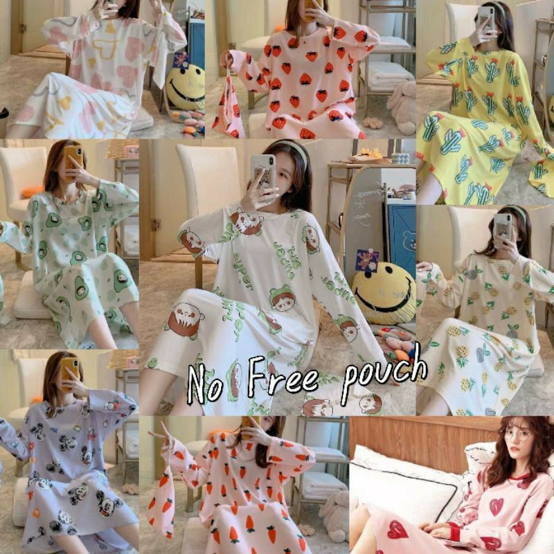 DASTER WANITA IMPORT LENGAN PANJANG FIT LD 100-110