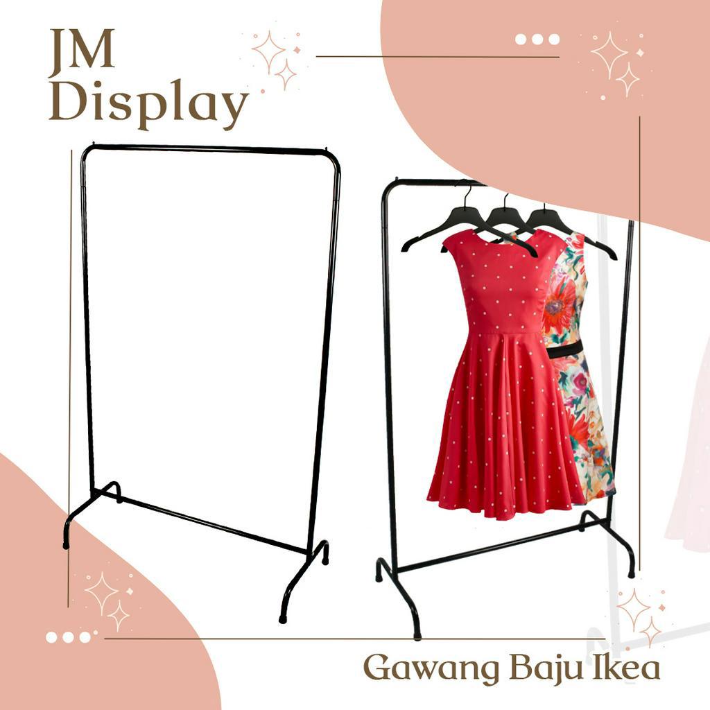 Gantungan Baju/Stang Gantungan Baju/Gawang Baju Ikea/Gawang Gantungan Hanger Pakaian/Rak Baju