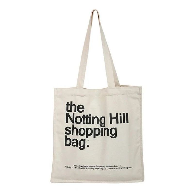 Totebag Kanvas Notting Hill shopping Bag (cirebon_cloth)