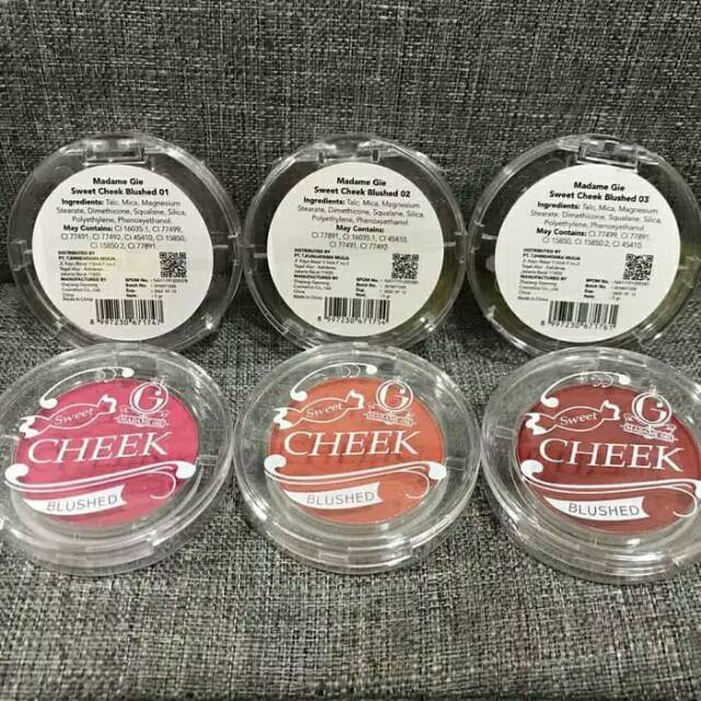 (BPOM)madame gie sweet cheek blush on/blush on madame gie