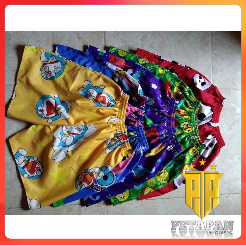 Grosir Celana Pendek Kolor Anak Karakter