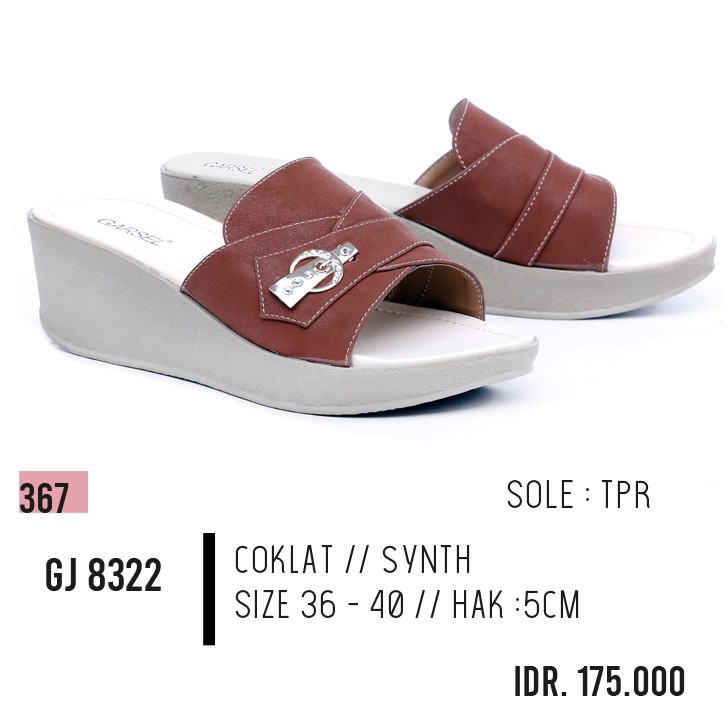 sepatu wedges wanita,wedges cewek,wedges perempuan GJ 8322