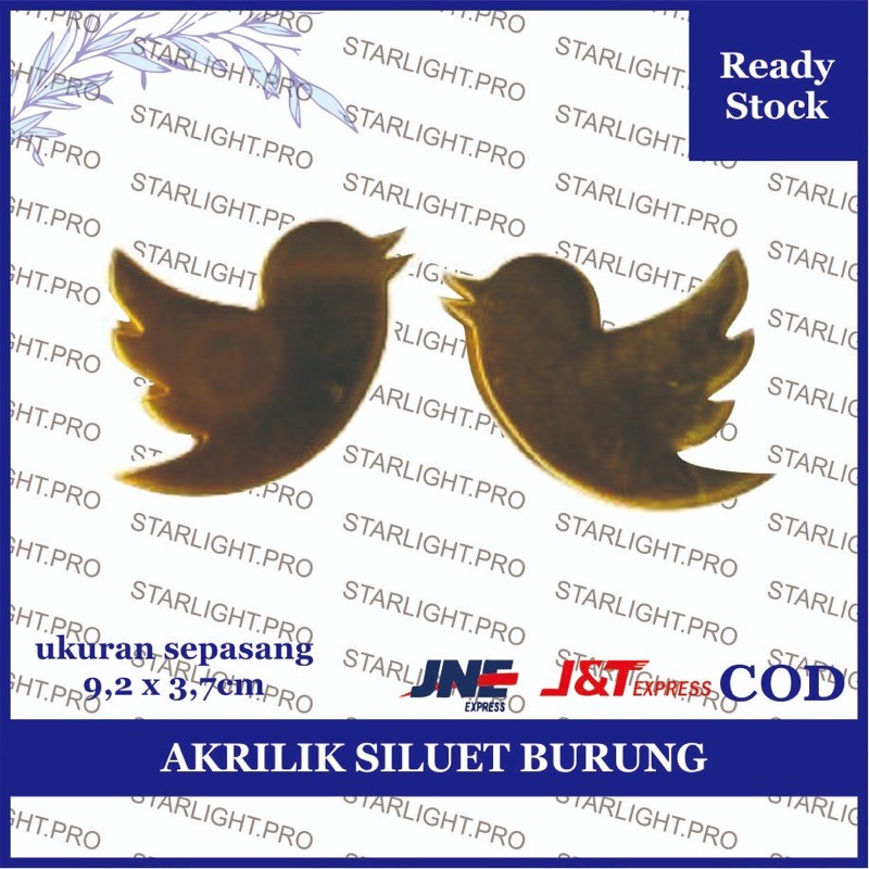 burung akrilik mahar pernikahan perkawinan pigura mahar