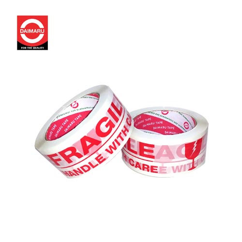 

Daimaru OPP Tape Lakban Isolasi Selotip Plakban Fragile Handle With Care 48mm x 90yard
