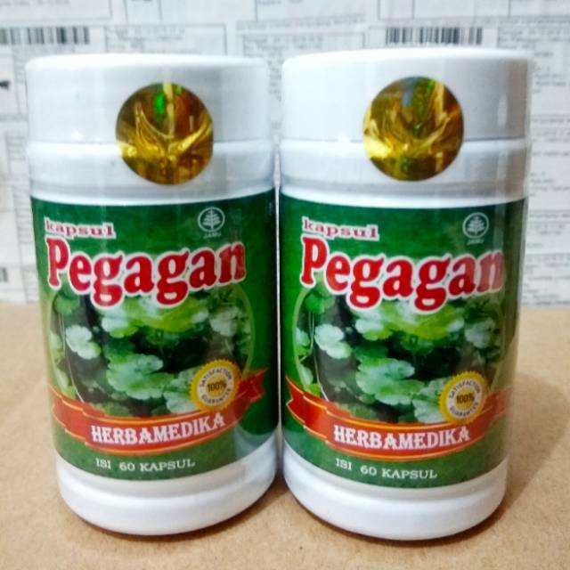 KAPSUL PEGAGAN ISI 60 KAPSUL HERBAMEDIKA