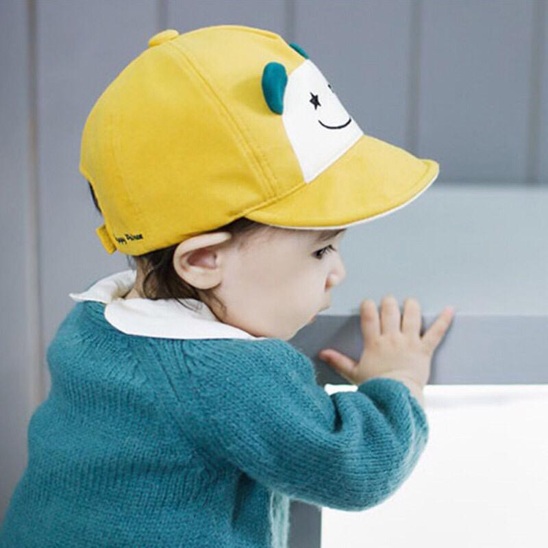 Topi Fashion Baseball Karakter Lucu HELLO 6- 36 bulan
