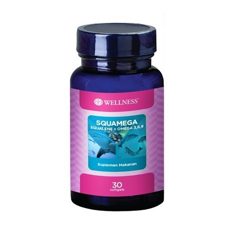 bpom Wellness Squamega Squalene + Omega 369 / Suplemen 100 sofgel