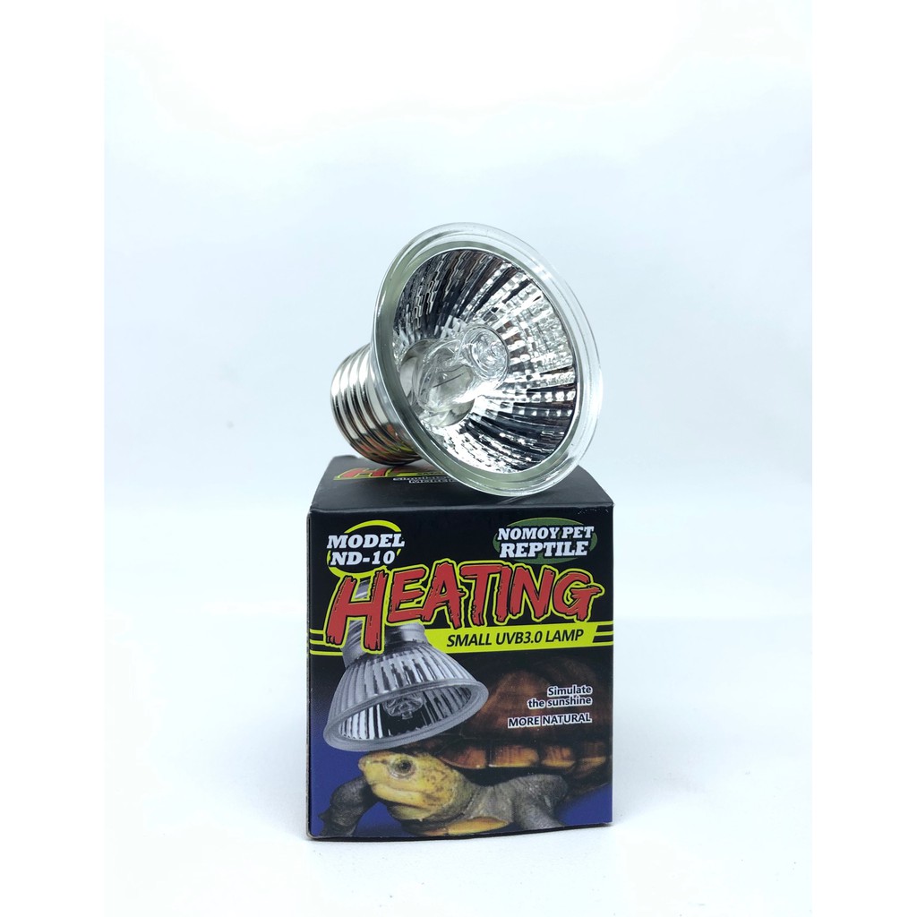 Lampu UVA UVB Reptil Kura Kura 25 50 75 watt UVA+UVB Nomoy Pet