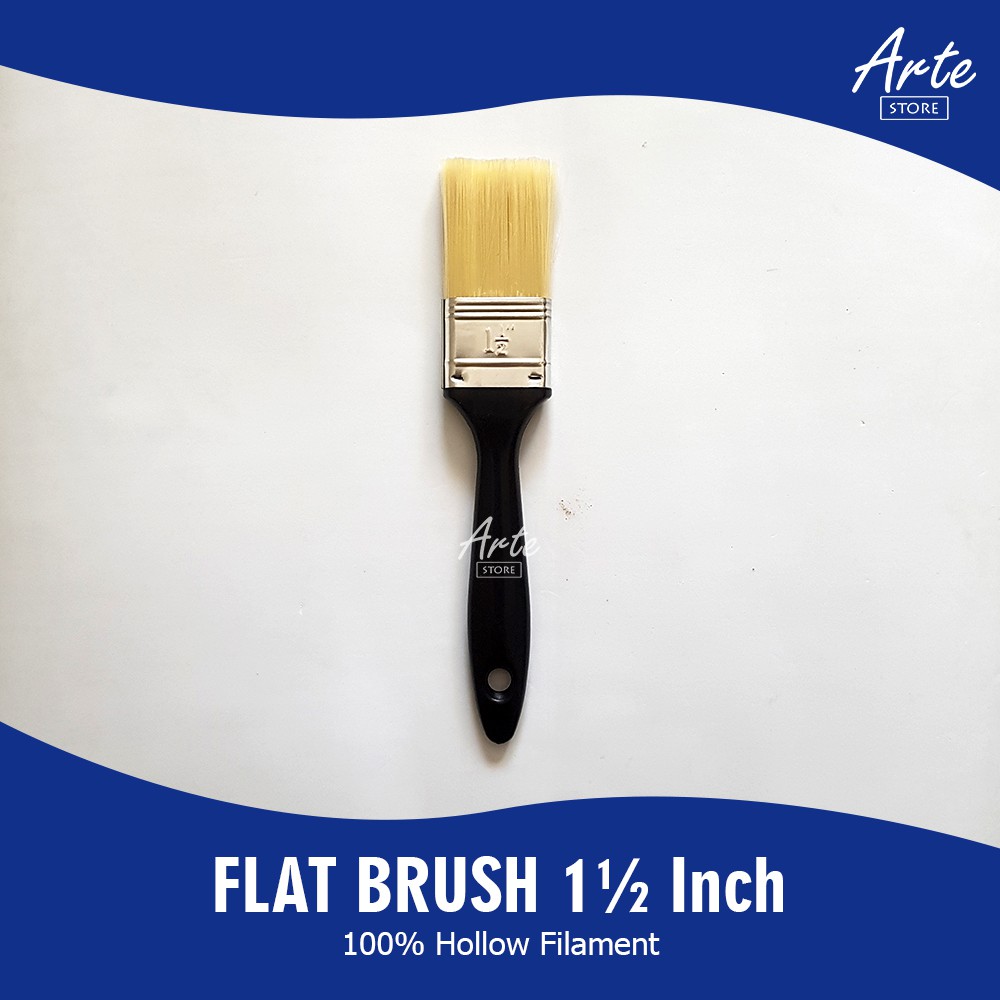 Kuas Lukis - Flat Brush 1.5 Inch