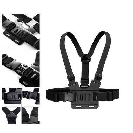 TreMa CHEST STRAP Mount Smartphone GoPro Hero Xiaomi BPro Action Cam Tali Strap Dudukan Dada Vlog HP