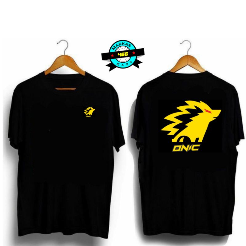 ( Bayar Di Tempat )Kaos  Game Onic  / Baju Oversize  Onic  / T-shirt  Onic   / Kaos Sablon Kekinian 