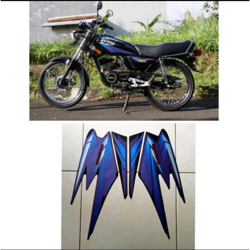 stiker striping rx king 2002 biru