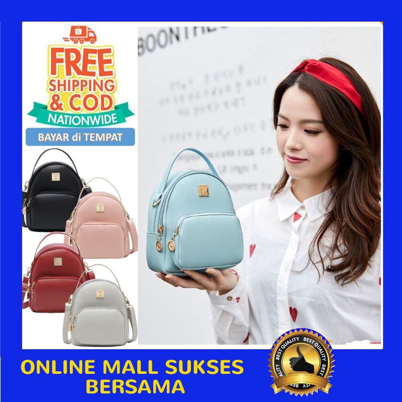 OMSB TAS RANSEL CEWEK 003 / TAS FASHION / TAS PUNGGUNG CEWEK / TAS BACKPACK / TAS WANITA IMPORT