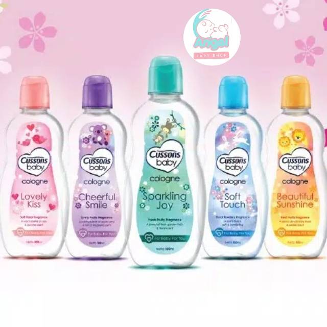 Cussons Cologne Lovely Kiss / Cheerful Smile / Sparkling Joy / Soft Touch / Beautiful Sunshine