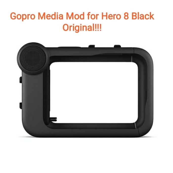 {adenastore} Gopro Media Mod for Hero 8 Black - Original Murah