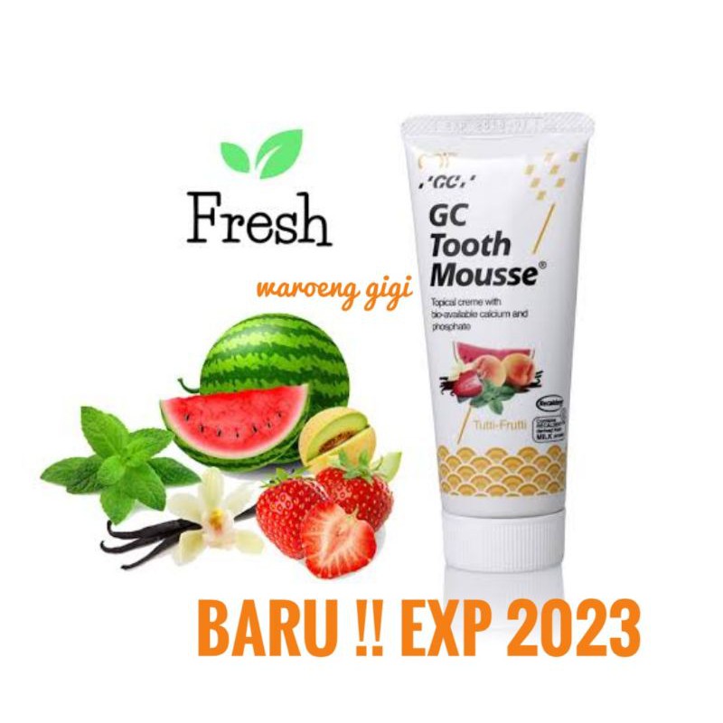 Bonus Gratis Gc Tooth Mousse Bisa Untuk Balita Gc Toothmousse Gc Tooth Mouse Shopee Indonesia