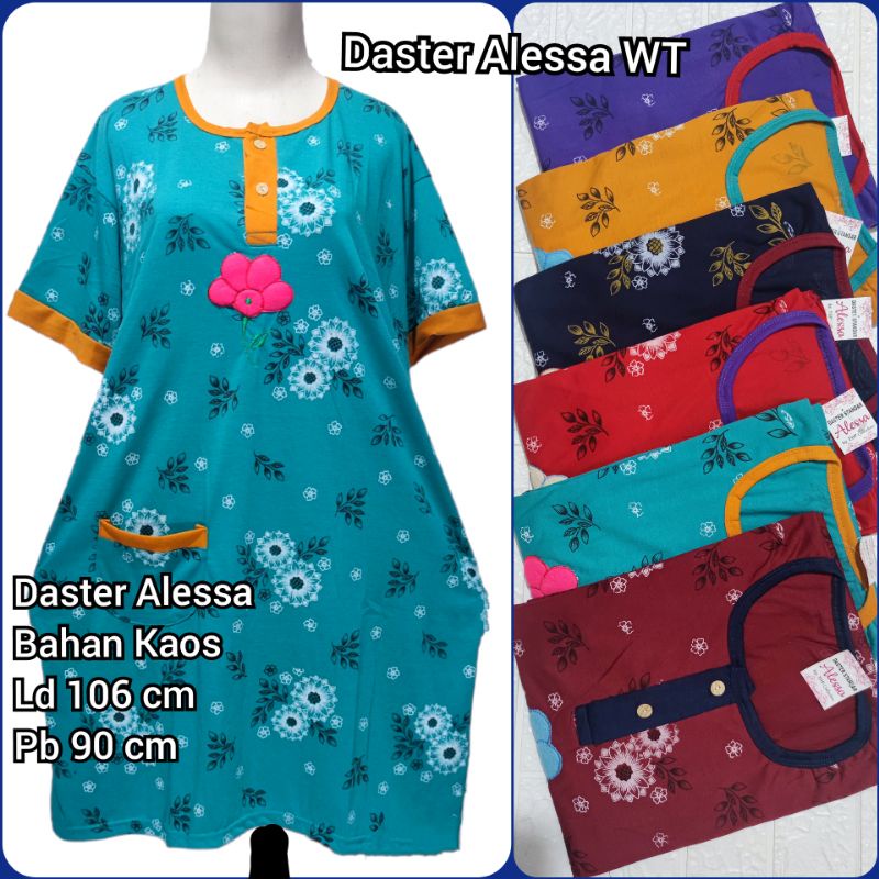 Daster Wanita Busui Bahan Kaos Daster Murah Dewasa Kekinian